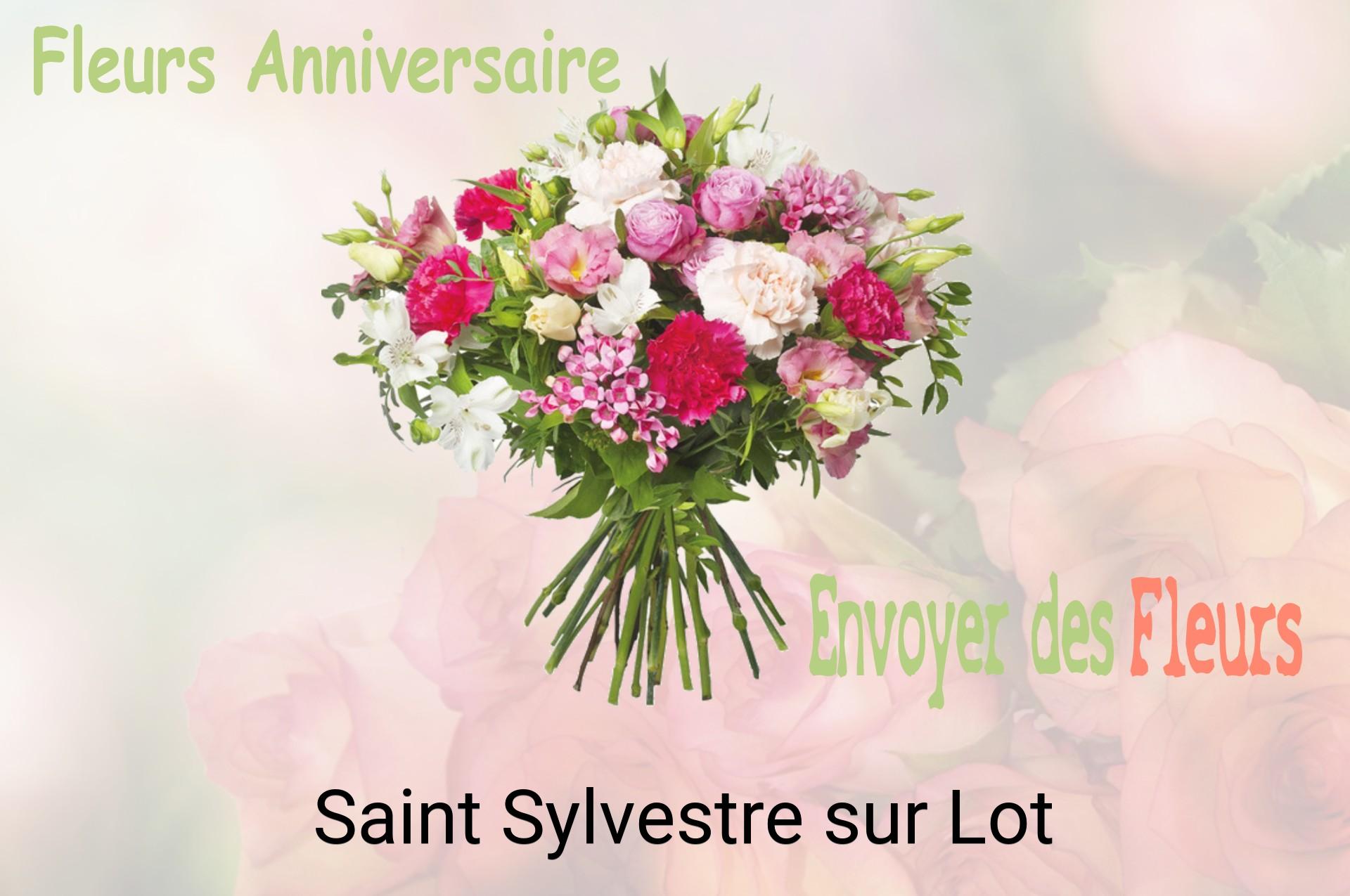 Bouquet de fleurs d’anniversaire livré à Saint-Sylvestre-sur-Lot